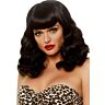 Curly Wig Leg Avenue Retro with Bangs and Luminiscence
