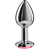 Anal Plug Secretplay Aluminium 7 cm for Temperature Play
