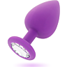 Anal Plug INTENSE Shelki M with Diamond Base