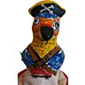 Novelty Condoms CONDOMERIE Captain Parrot Hand-Painted Art