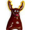 Novelty Condoms CONDOMERIE Stag XL - Hand-painted Design