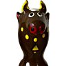 Novelty Condom CONDOMERIE Bull Black Model 2 Hand-Painted