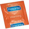 Pasante Warming Effect Condoms with Ribbed Texture