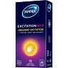 Condom Manix Excitation Max 12'S with Triple Stimulation