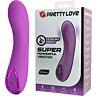 G Spot Vibrator Pretty Love DJ Dick with Decorative Ring