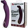 G-Spot Vibrator Pretty Love DJ Rabbit with Double Stimulation