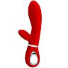 G-Spot Vibrator HIGH TECH Thomas Multifunction Red