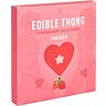 Edible Thong Secret Play Strawberry Heart-Shaped Design