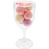 Wine Glass with 6 Scented Bath Bombs by Kheper Games