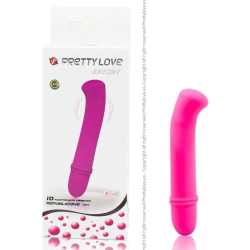 Mini Vibrator Pretty Love Flirtation Antony with 10 Vibrations