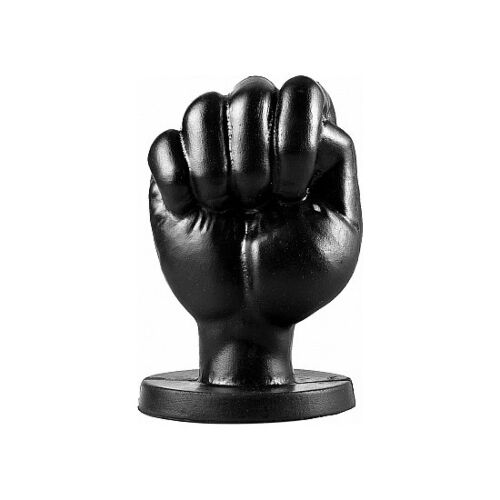 ALL BLACK FIST 13 CM Anal Buttplug for Fisting Pleasure