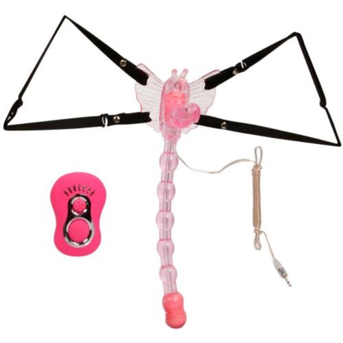 Butterfly Strap On Baile with Remote Control