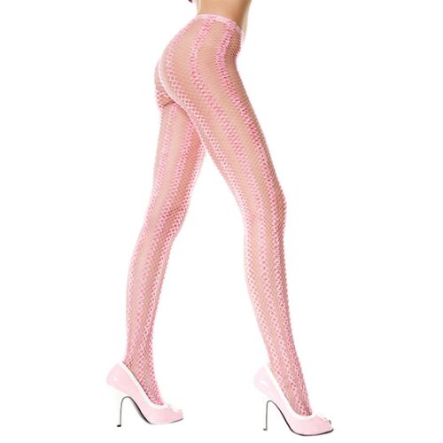 Fishnet Tights Music Legs Vertical Pattern