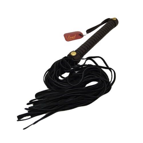 Bound Nubuck Leather Flogger Soft Suede Falls