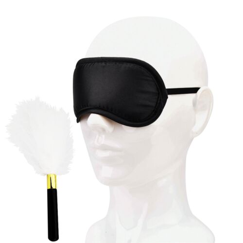 Bondage Kit Bound to Play Eye Mask and Feather Tickler