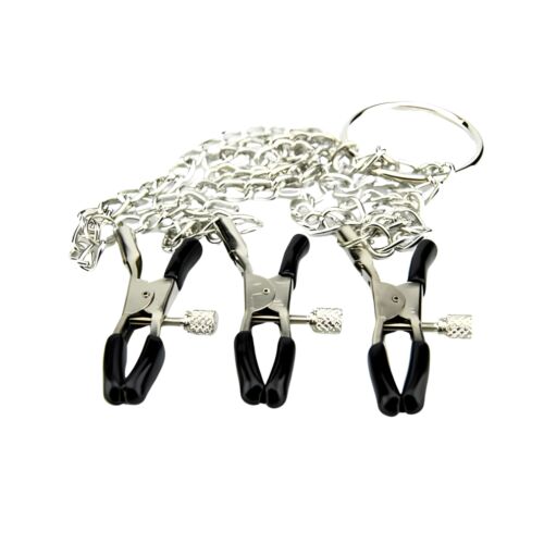 Bound to Please Nipple & Clit Clamp for Pleasure Stimulation