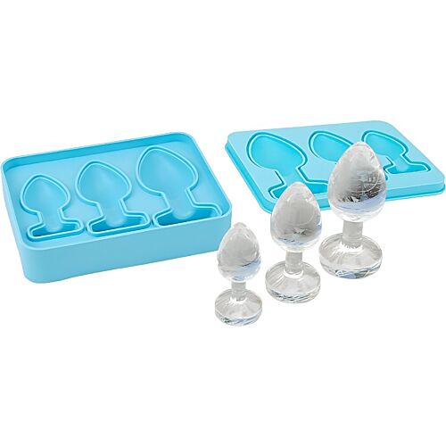 Butt Plug Ice Cube Tray Loving Joy Three Sizes
