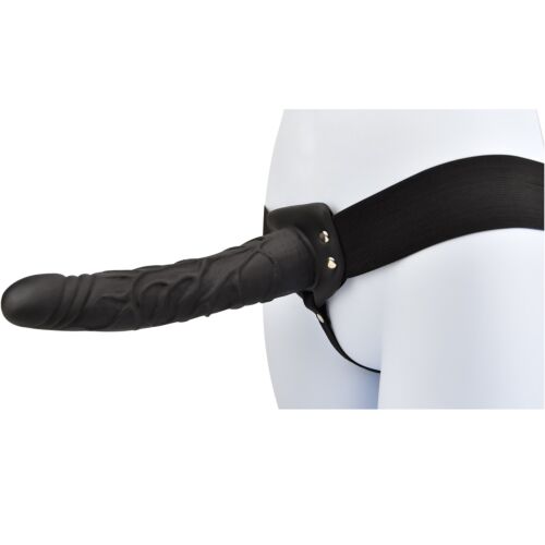 Loving Joy 9 Inch Hollow Strap On for Unisex Play
