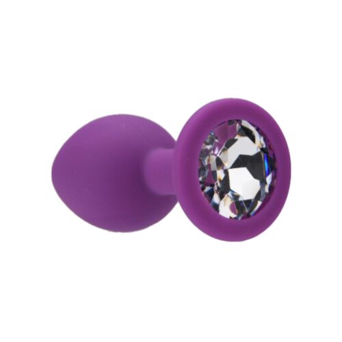 Butt Plug Loving Joy Jewelled Silicone Small