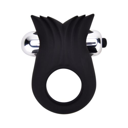 Cock Ring Loving Joy Silicone Vibrating with Clitoral Stimulator