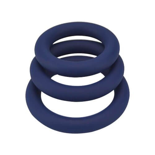 Cock Rings Loving Joy Thick Silicone 3 Pack