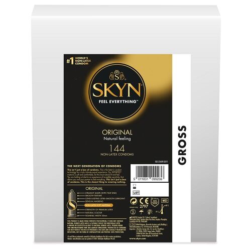 Condom Mates SKYN Original BX144 Clinic Pack