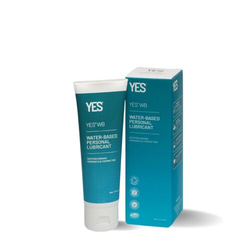YES Organic Water Based Lubricant 50ml for Enhanced Pleasure