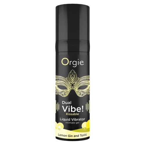 Orgie Dual Vibe Kissable Lemon Gin Stimulating Gel