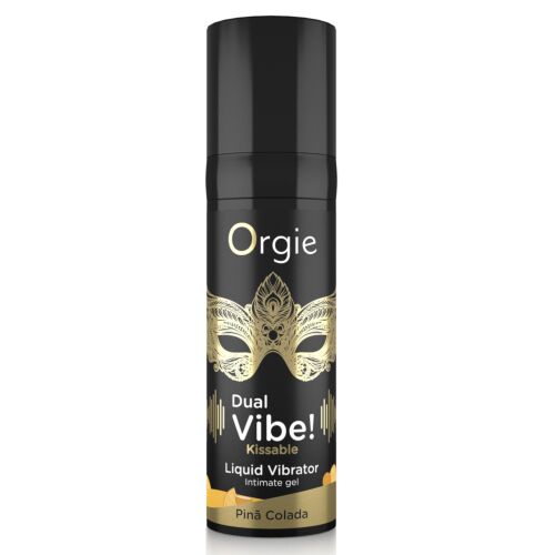 Kissable Stimulant Gel Orgie Dual Vibe Pina Colada