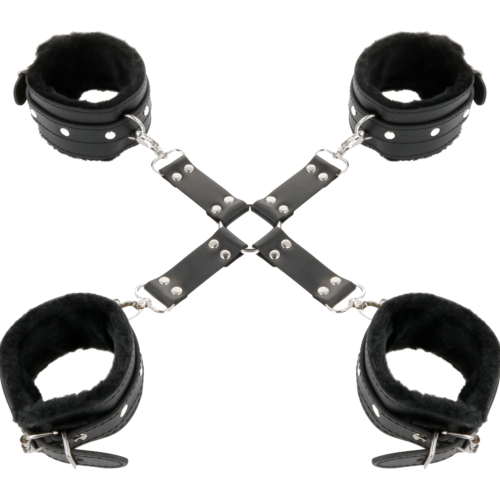 Handcuffs Darkness Bondage Leather for Hands and Feet
