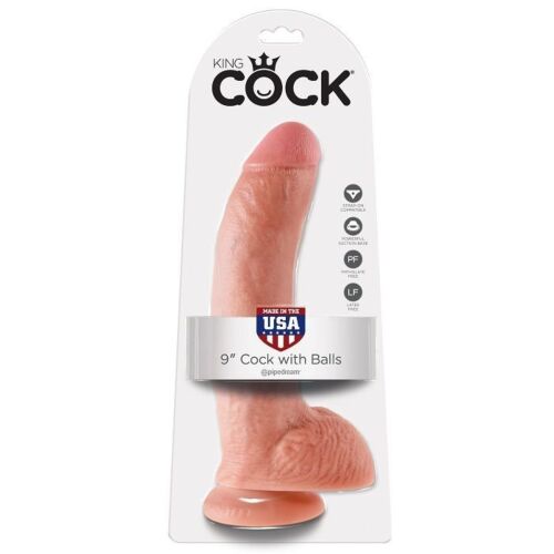 King Cock 9" Realistic Penis
