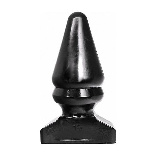 Anal Plug ALL BLACK 28.5 CM | Cone-shaped Design