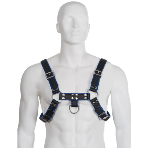BDSM Harness Leather Body Chest Bulldog for Men