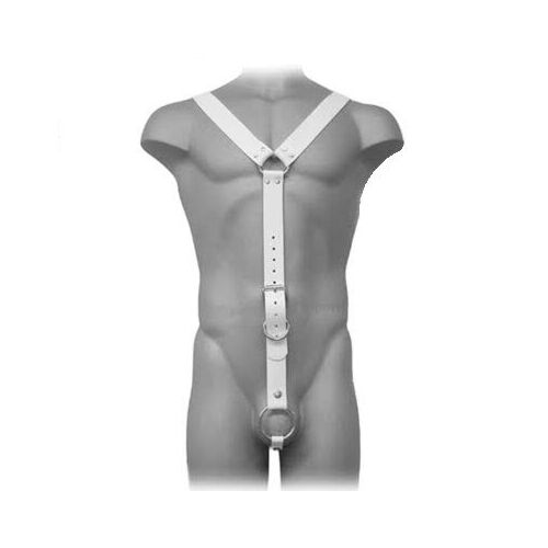 Leather Body Harness for Men - Fully Adjustable Fit