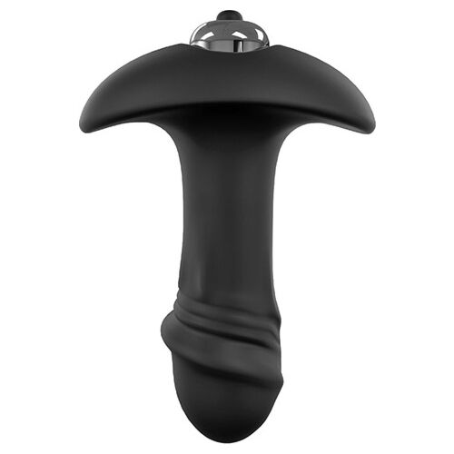 Anal Plug S Pleasures Twist with Vibration and Grooves