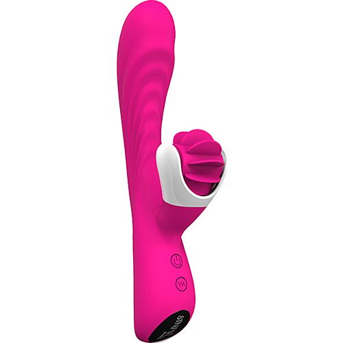Vibrator S Pleasures Premium Line Roar Pink Double Stimulation