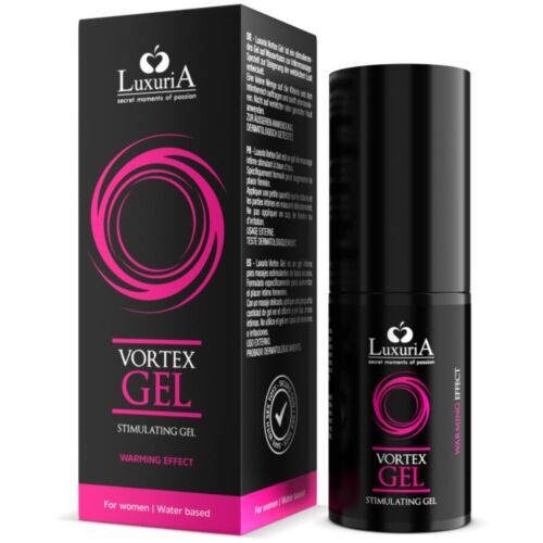 Warming Gel Intimateline Luxuria Vortex 30ml for Enhanced Sensitivity