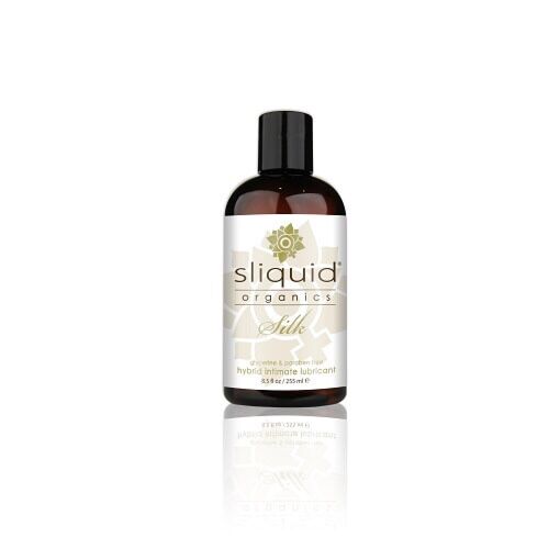 Lubricant Sliquid Organics Silk Hybrid 255ml Smooth Texture