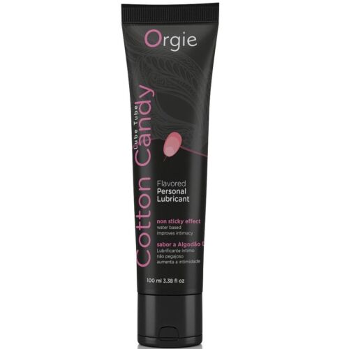 Water-Based Lubricant Orgie Lube Tube Cotton Candy