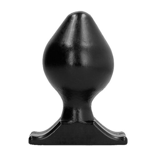 Anal Plug ALL BLACK 16.5 cm for Comfortable Stretching