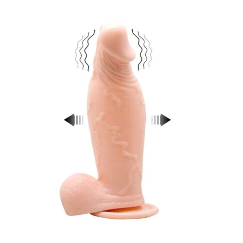 Inflatable Dildo BAILE with Remote Control and Suction Cup
