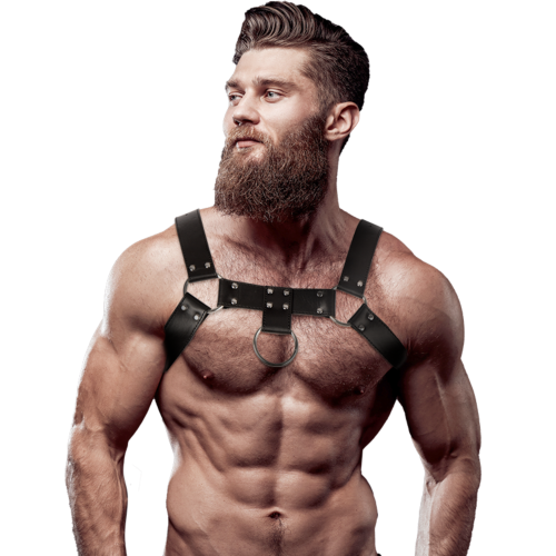Men's Harness FETISH SUBMISSIVE ATTITUDE Eco-Leather Chest
