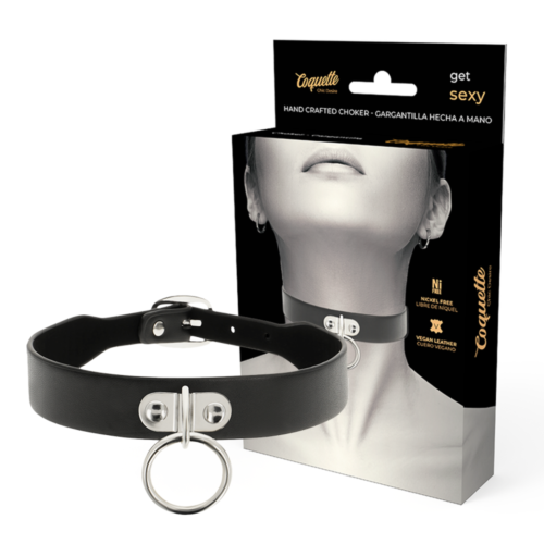 Bondage Accessory Coquette Chic Desire Vegan Leather Collar