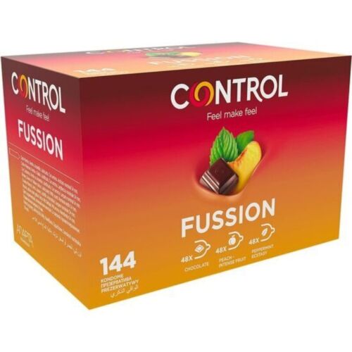 Control Adapta Fussion Condoms - 144 Units with 3 Flavours