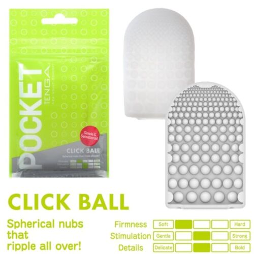 Masturbator Tenga Pocket Click Ball with Spherical Textures