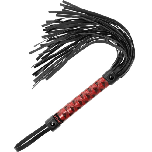 BDSM Whip BEGME Red Edition Vegan Leather Flogger