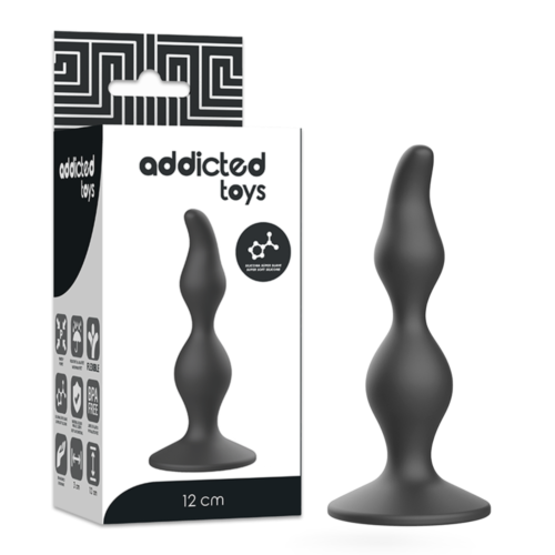 Anal Plug Addicted Toys 12 cm for beginners.