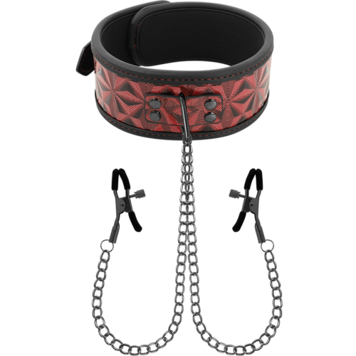 Nipple Clamps BEGME Red Edition with Adjustable Collar