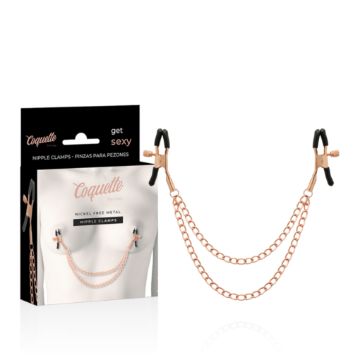 Nipple Clamps Coquette Fantasy Chic Desire with Chain
