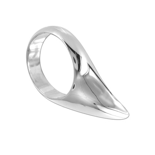 Cockring Metal Hard Cock Teardrop 50mm for Enhanced Erection